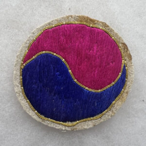 Korean War US Korean Military Advisory Group KMAG Patch Silk Theater Made
