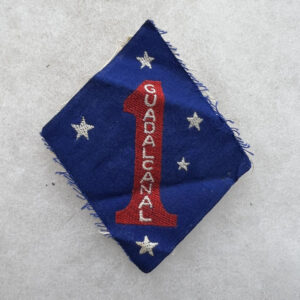 WW2 US Marine Corps 1st Marine Division Patch Australian Made Woven