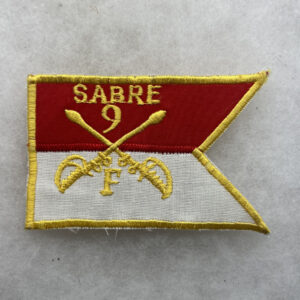 US Army 9th Cavalry F Troop Pocket Patch Korean Made