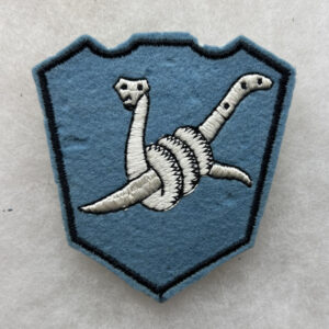 WW2 US Army 158th Infantry Regiment Bushmaster Patch Felt