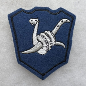 WW2 US Army 158th Infantry Regiment Bushmaster Patch Felt