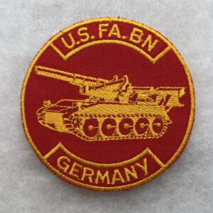 US Army Field Artillery Battalion Germany Pocket Patch German Made