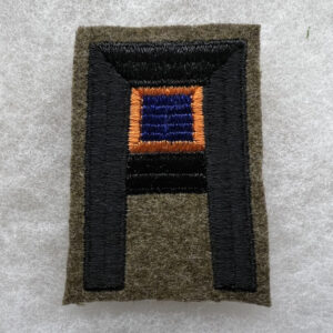 Pre-WW2 US 1st Army Aviation Patch Embroidered On Wool