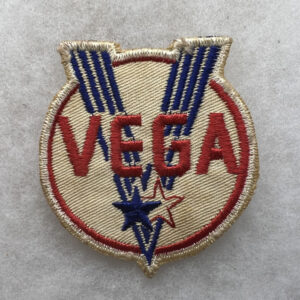 WW2 US Vega Aircraft Company Patch Twill