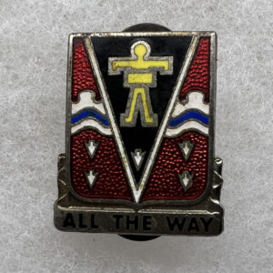 1950s US Army 509th Airborne DUI Clutchback German Made