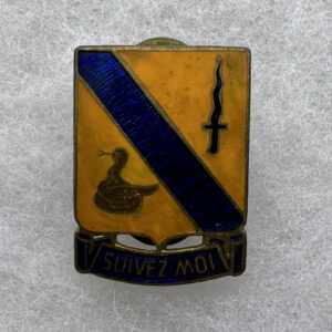 US Army 14th Cavalry DUI Clutchback German Made