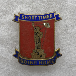 US Short Timer Novelty Pin German Made