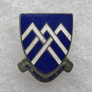 US Army 412th Infantry Regiment DUI Clutchback Foreign Made