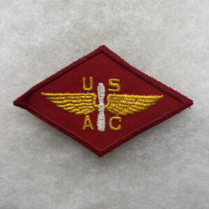 WW2 US Army Air Corps Aviation Cadet Patch Red Twill Rare