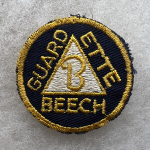 WW2 US Beech Aircraft Guard Ette Patch Twill