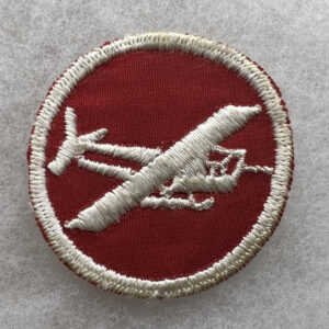 WW2 US Army Airborne Officer Glider Cap Patch Twill
