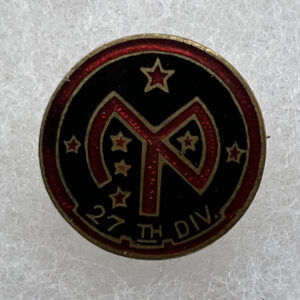 US Army 27th Infantry Division Lapel Pin