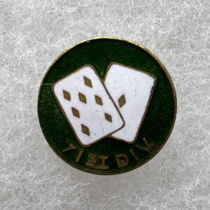 US Army 71st Division Lapel Pin Sew On Button