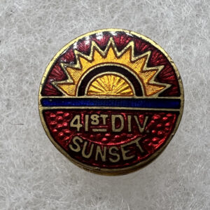 US Army 41st Infantry Division Lapel Pin