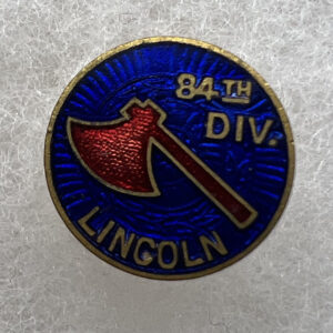 US Army 84th Infantry Division Lapel Pin