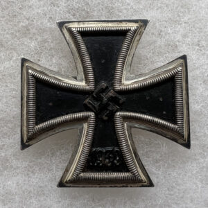 WW2 German Iron Cross First Class EK1 Fritz Zimmermann