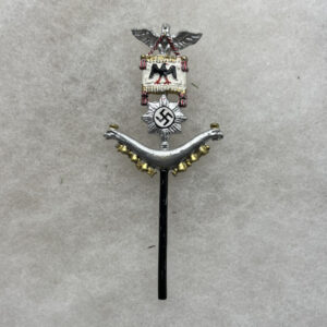 WW2 German Elastolin Toy Soldier Standard Flag Piece