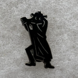 Korean War Era US Spook Pin Theater Made Screwback