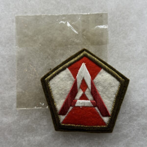 US 15th Army Patch Bullion With Cellophane German Made