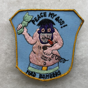 Vietnam War US Mad Bombers Novelty Patch Thai Made