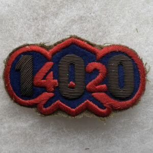 WW2 US Army 100th Chemical Mortar Battalion Patch Bullion Italian Made