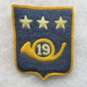 Pre-WW2 US Army 19th Infantry Regiment Patch Felt With Snaps