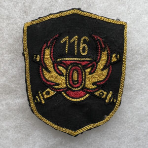 WW2 US Army 116th Anti Aircraft Artillery Patch Italian Made Chainstitched