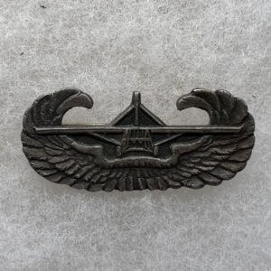 WW2 US Army Airborne Glider Wing Pinback Sterling Variation