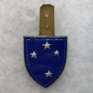 US Army 23rd Infantry Division Pocket Hanger Theater Made