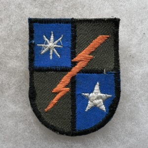 US Army 75th Ranger LRRP Beret Flash Vietnamese Made