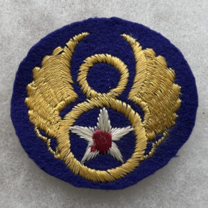 WW2 US 8th Army Air Force Patch Felt English Made
