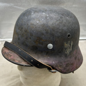 WW2 German Army M40 Single Decal Helmet ET64