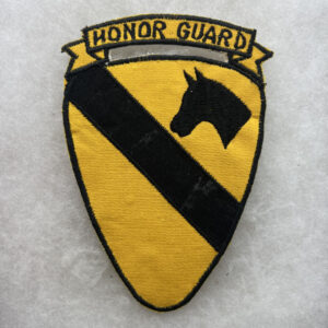 US Army 1st Cavalry Division Honor Guard Patch Vietnamese Made