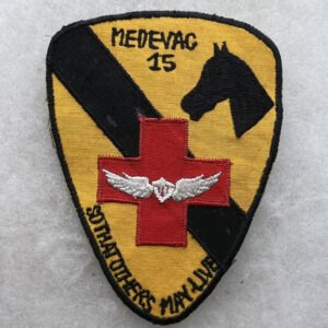 US Army 1st Cavalry Division Medevac 15 Patch Vietnamese Made