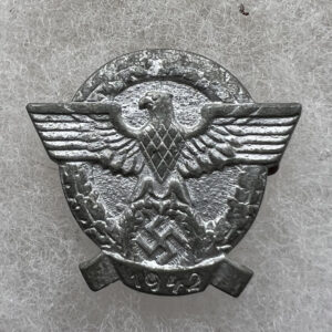 WW2 German Police Day Of Police Pin 1942