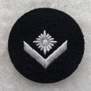 WW2 German HJ / DJ Cloth Sleeve Rank Patch With RZM Tag