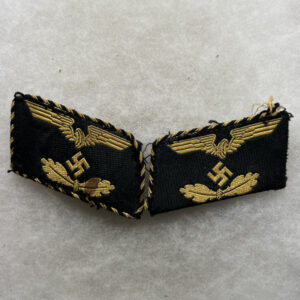 WW2 German Railway Collar Tab Set