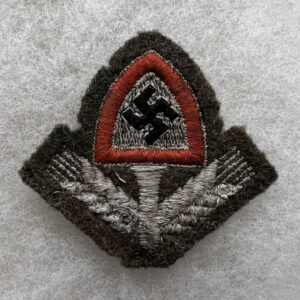 WW2 German RAD Cloth Cap Insignia