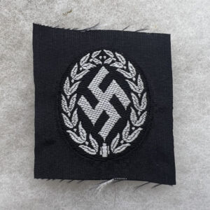 WW2 German Schuma Cap Insignia Bevo Woven