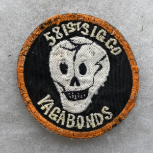 US Army 581st Signal Company Pocket Patch Korean Made