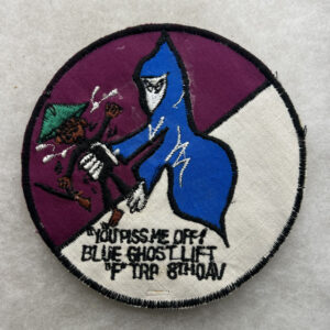 US Army 8th Cavalry F Troop Lift Platoon Pocket Patch Vietnamese Made