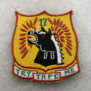 US Army 17th Cavalry 7th Squadron Troop C Pocket Patch Theater Made
