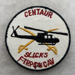 US Army 4th Cavalry F Troop Pocket Patch Vietnamese Made
