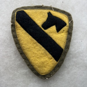 Pre-WW2 US Army 1st Cavalry Division Patch Wool