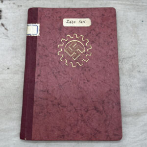 WW2 German DAF Workers Identification Booklet