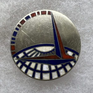 WW2 US Army Air Force Air Transportation Command DUI Pinback Sterling