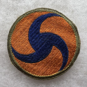 WW2 US Army Air Force General Headquarters Patch OD Border Reversed
