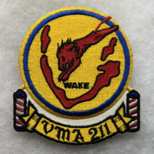Korean War US Marine Corps VMA 211 Fighter Squadron Patch
