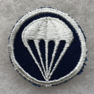 WW2 US Army Airborne Parachutist Cap Patch Twill