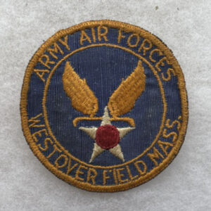 WW2 US Army Air Force Westover Field Massachusetts PX Patch